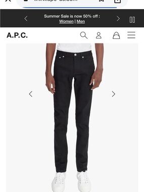 APC Men’s Petit New Standard Black
